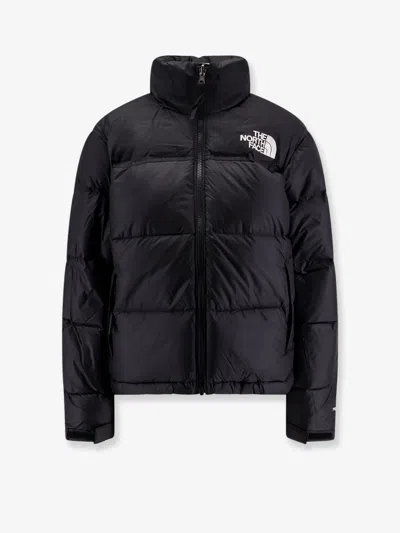 The North Face Retro Nuptse Nylon Down Jacket In Black