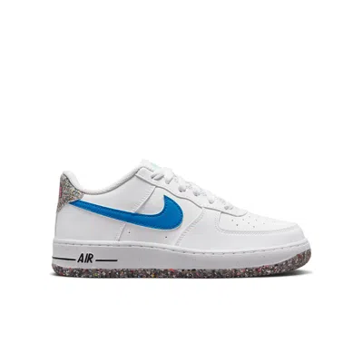Nike (gs)  Air Force 1 Lv8 Next Nature Crater 'white Light Photo Blue'