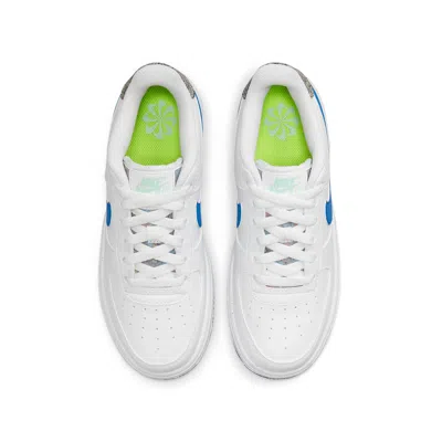 Nike (gs)  Air Force 1 Lv8 Next Nature Crater 'white Light Photo Blue'
