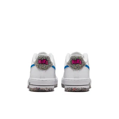 Nike (gs)  Air Force 1 Lv8 Next Nature Crater 'white Light Photo Blue'