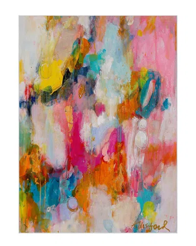 Empire Art Direct A Colorful Mindset Washable Abstract Art Area Rug In Multi