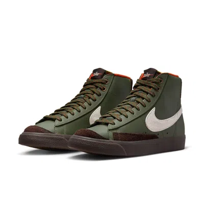 Nike Blazer Mid '77 Vintage "army Olive" Sneakers In Green