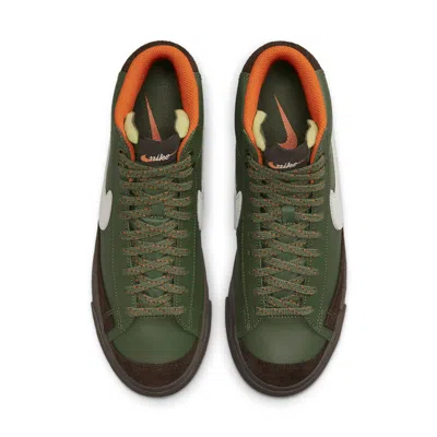 Nike Blazer Mid '77 Vintage "army Olive" Sneakers In Green