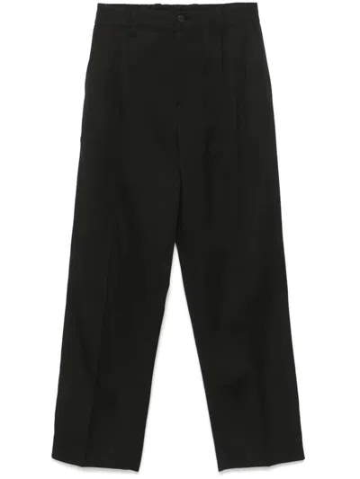 Golden Goose Deluxe Brand Wide Leg Wool Gabardine Jogging Pants