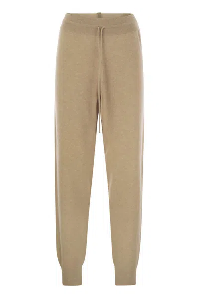 Fabiana Filippi Platinum Jogging Trousers In Neutral
