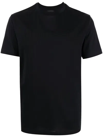 Emporio Armani Embroidered-logo T-shirt