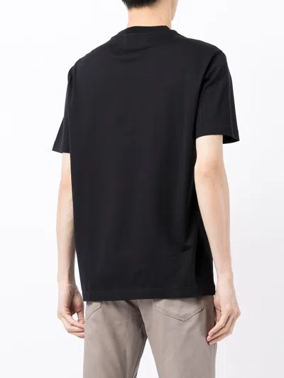 Emporio Armani Embroidered-logo T-shirt