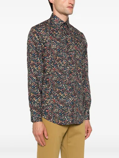 Paul Smith Multicolour Floral Long Sleeve Button-down Shirt