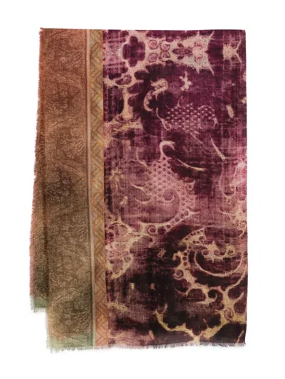 Pierre-louis Mascia Pierre Louis Mascia Printed Cashmere Scarf
