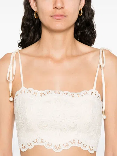 Zimmermann Top - Blanco In Neutral