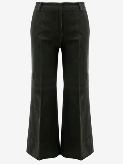 Ql2 Stretch Cotton Melody Pants In Black