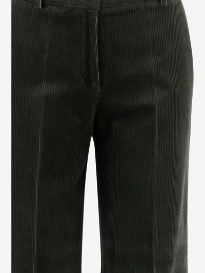 Ql2 Stretch Cotton Melody Pants In Black