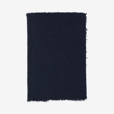 Faliero Sarti Altea Wool Blend Scarf With Sequins In Black