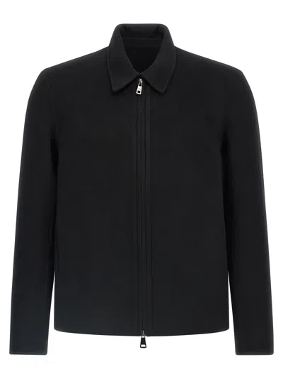 Giorgio Brato Classic-collar Wool-blend Overshirt
