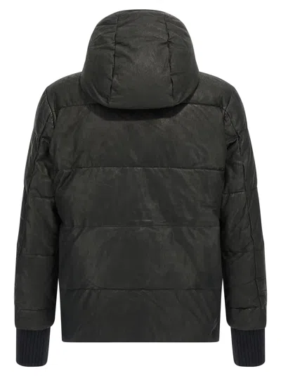 Giorgio Brato Removable Hood Down Jacket