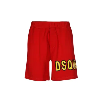 Dsquared2 Cotton Logo Shorts