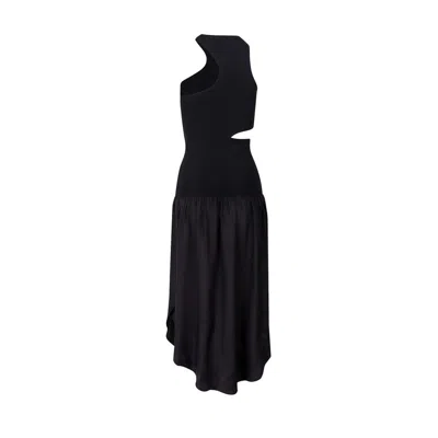 Stella Mccartney Silk Cut-out Maxi Dress Women