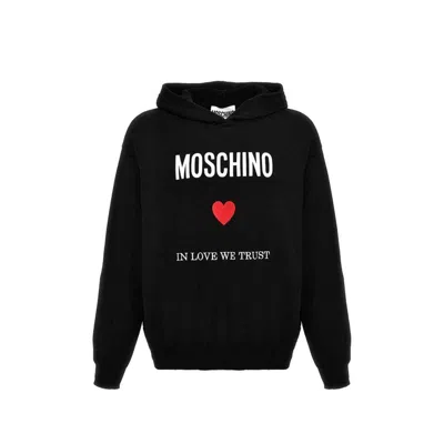 Moschino Couture Couture In Love We Trust Hooded Sweatshirt