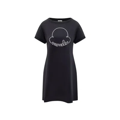 Moncler Corded-logo Cotton Mini Dress