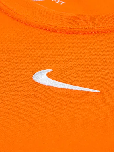 Nike Boys Dri-fit Woven Short Set In Orange