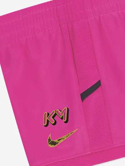 Nike Boys Dri-fit Acd25 Short Set In Purple