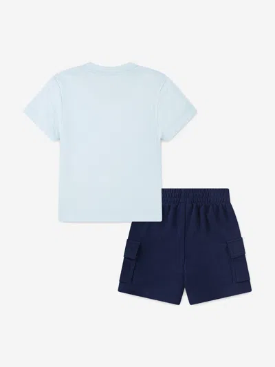 Nike Boys' Futura Tee And Shorts Set - Little Kid In Blue