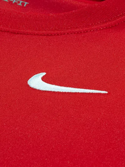 Nike Boys Dri-fit Woven Short Set In Red