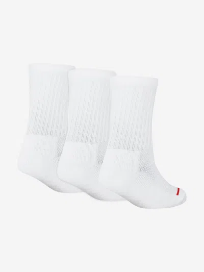 Jordan Kids Jumpman Crew Socks Set In White
