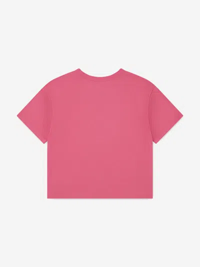 Jordan Girls Mj Brooklyn Essentials T-shirt In Pink