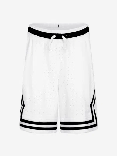 Jordan Boys Mj Dri-fit Sport Diamond Shorts In White