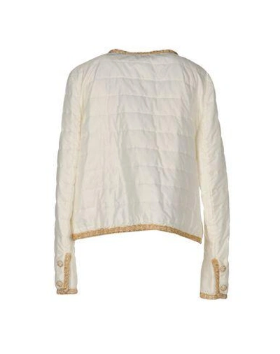 Shop Ermanno Scervino Jacket In Ivory