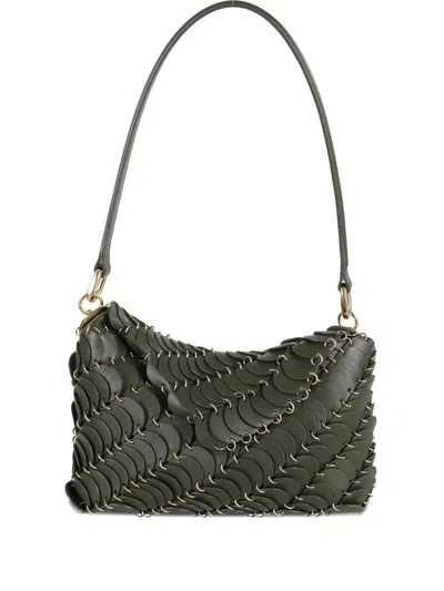 Rabanne 'paco' Shoulder Bag In Khaki
