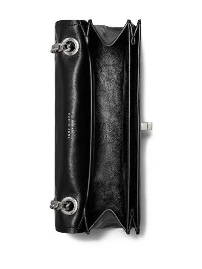 Tory Burch 'kira' Turnlock Shoulder Bag In Black