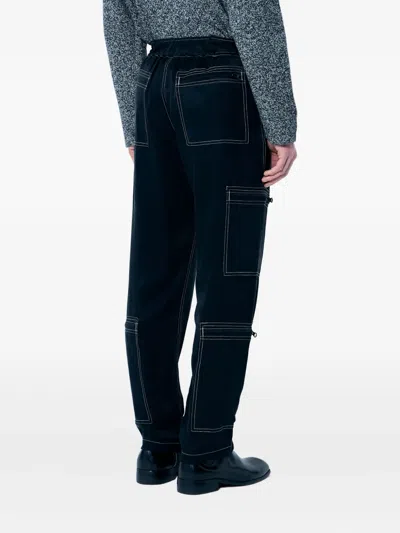 Nomarythm Textile T.d. Satin Topstitched Trousers