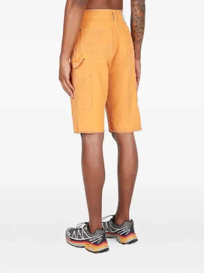 WASHED DENIM SHORTS