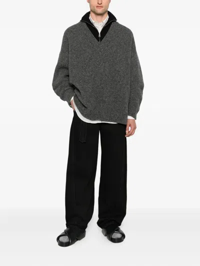 Nanushka Zip-up Sweater In Multi