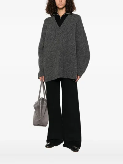 Nanushka Zip-up Sweater In Multi