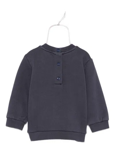 Etro Pegasus-embroidered Sweatshirt In Blue