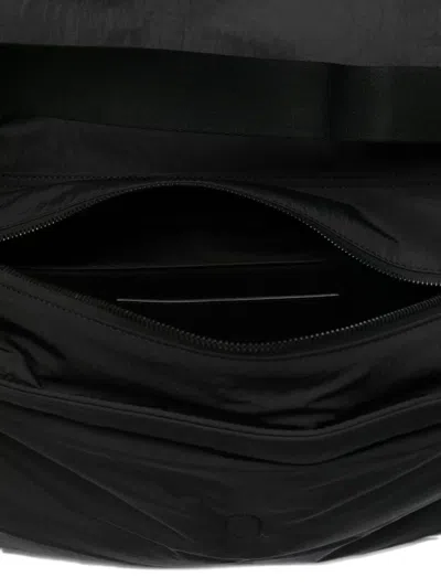 Jacquemus The Messenger Bambino Bag With Adjustable Shoulder Strap In Black