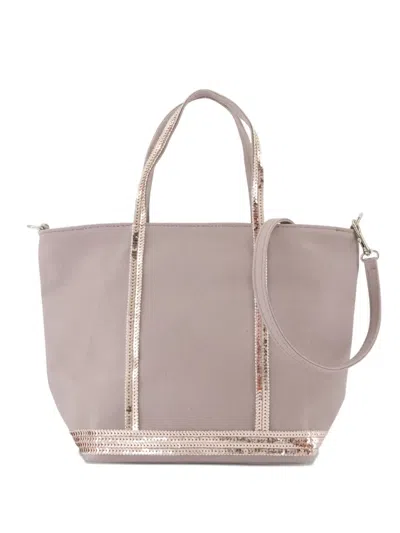 Vanessa Bruno Sequin-trimmed Tote Bag In Neutral