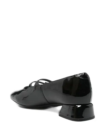 Clarks 30mm Daiss Patent-leather Buckled Pumps In Black