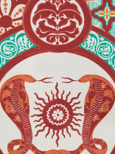 La Doublej Geometric-print Patterned Shirt In Multi