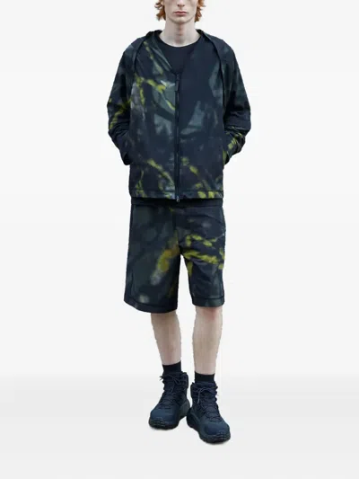 Moos Studio Camouflage-print Elasticated-waistband Shorts In Multi