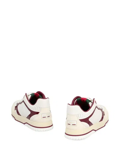 Gucci Re-web Low-top Sneakers In Animal Print