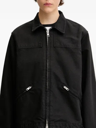 The North Face Cedar Zip-front Jacket In Black