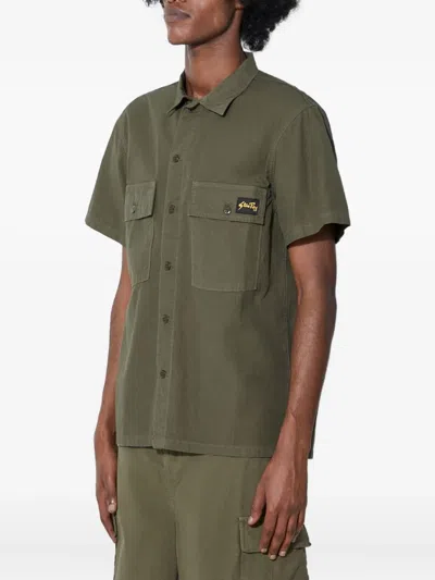 Stan Ray Short-sleeve Shirt In Green
