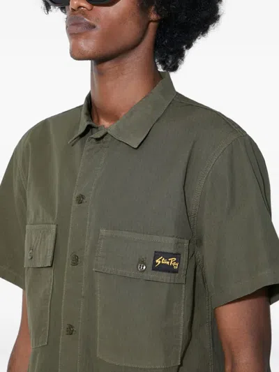 Stan Ray Short-sleeve Shirt In Green