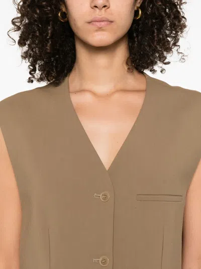 Nanushka Buttoned Sleeveless Vest