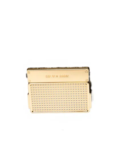 Golden Goose Shoulder Bags With Adjustable Strap And Top Handle