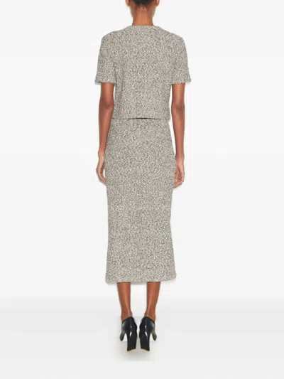 Tory Burch Tweed Button Cardigan